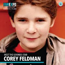 Goonies Alert! Corey Feldman is coming to Vancouver. That's right, meet the  man behind Mouth at #FANEXPOVancouver. Buy Now & Save:  https://www.fanexpovancouver.com/en/tickets/admission.html
