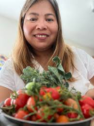 Thankful for ⛈️🌤️🐝🦋 Bountiful harvest happening 👩‍🌾🧺