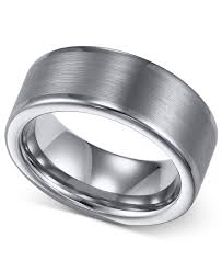 Men S Tungsten Ring 8mm Wedding Band Tungsten Mens Rings Tungsten Wedding Bands Wedding Rings