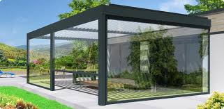Maybe you would like to learn more about one of these? Pergola Fermee Pergola Avec Parois En Verre Ou Store Lateral