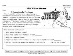Worksheet Reading For Information The White House Social Studies Worksheets Abc Reading English Stories For Kids