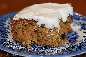 Beat the sugar, oil, and eggs together in the bowl of an electric mixer fitted with the paddle. Paula Deen Again And 14 Carrot Cake Daily Yarns N More