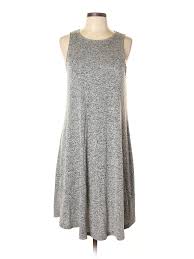 Details About Old Navy Women Gray Casual Dress Med Tall