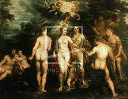 Bildnis seines sohnes nikolas, um 1619. P P Rubens Urteil Des Paris London As A Canvas Pri