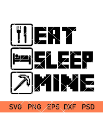 What font was used in minecraft logo? Eat Sleep Mine Svg Eat Sleep Mine Repeat Svg Gamer Svg Minecraft T Shirt Svg Svg Hubs