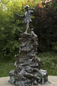 Peter Pan Statue London England Kensington Gardens London Park Peter Pan