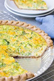 An Easy Broccoli Cheese Quiche Recipe Made With Just 5 Ingredients This Broccoli Cheddar Quiche Is A Cheese Quiche Recipe Quiche Recipes Easy Quiche Recipes