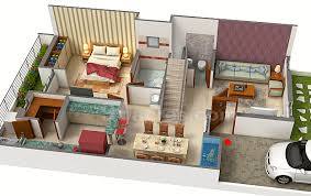 Suncity 4bhk Gf