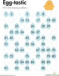 Maybe you would like to learn more about one of these? Missing Numbers Egg Escape Worksheet Education Com Missing Number Worksheets First Grade Math Worksheets Missing Numbers