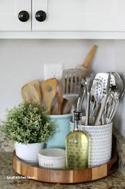 Small Kitchen Decoration Ideas In 2020 Kitchen Countertop Decor Countertop Decor Kitchen Counter Decor
