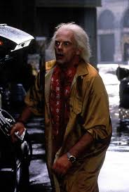 Doc brown (christopher lloyd) und marty . So Sehen Die Zuruck In Die Zukunft Stars Heute Aus