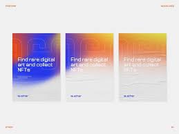 Ether Brand Design For Nft By Outcrowd On Dribbble In 2021 Branding Design Design Ethereal