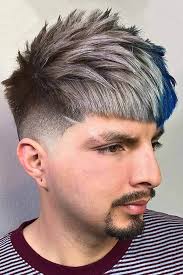 For getting silver hair with blue undertones: The Full Guide For Silver Hair Men How To Get Keep Style Gray Hair
