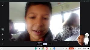 Adam shows a little bit of his school