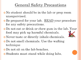 One of the most major problems of writing an undergraduate article is the lack of access to a laboratory and a professor to check the accuracy of article information in the laboratory. General Safety Precautions In Laboratory Hse Images Videos Gallery
