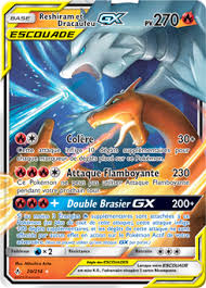 Coloriage dracaufeu pokemon à imprimer et à colorier gratuitement. Reshiram Et Dracaufeu Gx Carte Pokemon Dracaufeu Imprimer Carte Pokemon Carte Pokemon