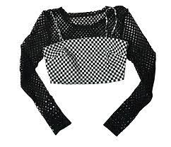 Aedpng They Make Moodboards Instagram Checkered Top W Fishnets Aedpng Moodboard Png Polyvore Fashion Outfits Clothes Fashion