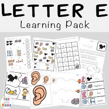Coli) are bacteria found in the environment, foods, and intestines of people a. Letter E Worksheets Activities Fun With Mama