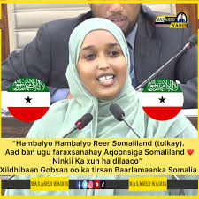 Xildhibaan Gobsan oo ka Tirsan Baarlamaanka Somalia ayaa sidan tidhi Ayaa  Taageertay Aqoonsiga Somaliland. "Hambalyo Hambalyo Reer Somaliland  (tolkay). Aad ban ugu faraxsanahay Aqoonsiga Somaliland ❤️ Ninkii Ka xun ha  dilaaco” Xildhibaan