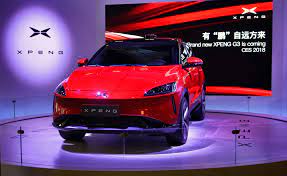 Chinese cars > xpeng > xpeng suvs. Chinese Electric Car Startup Xpeng Shows G3 Suv At 2018 Ces