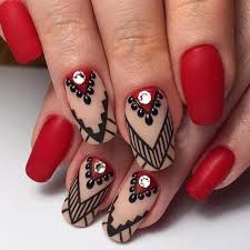 Ombre nails have become one of the hottest trends in recent years. Flower Water Decal Black Sticker Luxury Nails Red Nails Nail Art
