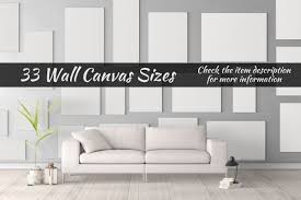 Canvas Mockups Vol 12 In 2020 Mockup Design Wall Canvas