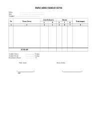 Cara pembuatan format absensi siswa ini sudah pernah admin bahas pada artikel sebelumnya membuat rekap kehadiran siswa otomatis excel. Top Pdf Absen Harian Siswa