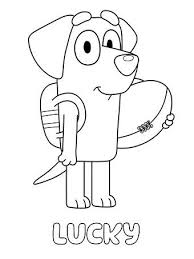 Pypus is now on the social networks, follow him and get latest free coloring pages and much more. Pin On Bluey Colouring Pages
