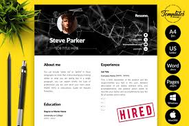 You've got two to four seconds to grab a potential employer's interest with your cover letter, according to romona camarata, regional director for r.l. Creative Resume With Picture Modern Cv For Word Pages 1 2 And 3 Page Resume Design Resume Cv Cover Letter Templates Design Co Relay Shop