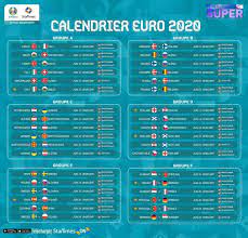 Le calendrier et les résultats de l'uefa euro 2020 du 11 juin au 11 juillet 2021. Euro 2020 Sur Startimes Tout Savoir Sur La Phase De Groupes Parlons Foot 237 Teles Relay