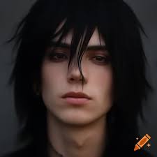 Alvar tyrell black hair staring at talion velaryon