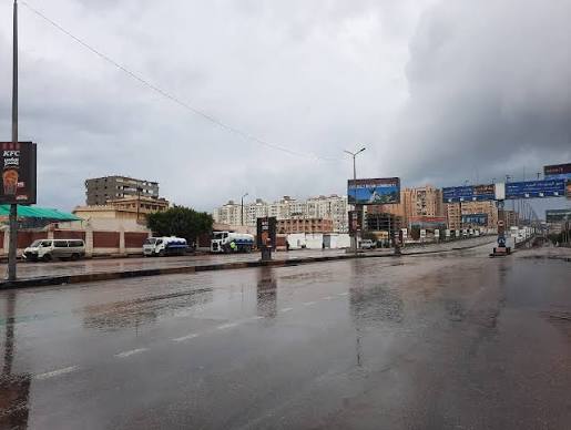 أمطار غزيرة تضرب مدينة الإسكندرية | صور - بوابة الأهرام
