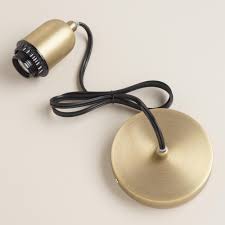 Brass Electrical Ceiling Hardwire Kit Floor Lamp Lighting Hanging Pendant Lamp Affordable Floor Lamps