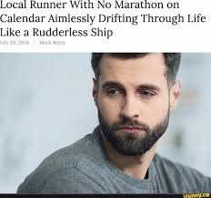 Local Runner With No Marathon