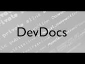 DevDocs - An API Documentation Browser - YouTube