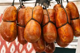 Sobrassada is a raw, cured sausage from the balearic islands made with ground pork, paprika and salt and other spices. Sobrasada Mallorca Crocodiles