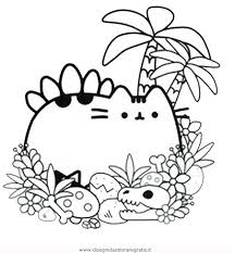 Disegno Pusheen 24 Personaggio Cartone Animato Da Colorare