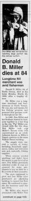Donald B “Don” Miller (1914-1999)