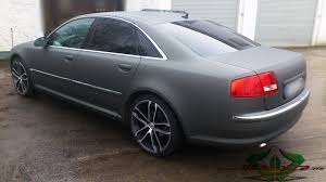 Gestalten sie das exterieur ihres audi a8 nach ihren wünschen. Audi A8 Ultra Matt Anthrazit Metallic Wrappsta Berlin