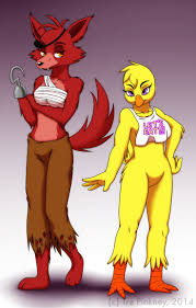 Chica and....wait who is this female Foxy? | Fnaf, Fnaf foxy, Fnaf  characters