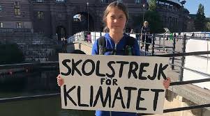 Девочка вышла на одиночный пикет к стенам шведского парламента, где ее случайно сфотографировал прохожий. Posle Vystupleniya Shvedskoj Aktivistki Grety Tunberg V Rossii Projdut Klimaticheskie Protesty