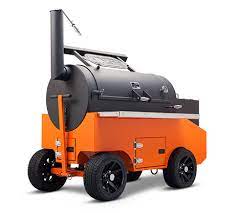 The Cimarron Competition Offset Smoker Yoder Smokers Custom Bbq Pits Smoker Bbqs Bbq Pit Smoker