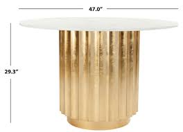 Modern dining tables luxury antique dinning room gold meta legs and leather marble top square 6 8 alibaba.com offers a large collection of antique gold dining room set, most of which are usually. Sfv3539a 2bx Safavieh
