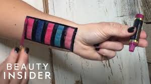how to get perfect makeup swatches