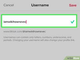 Jun 28, 2021 · delete your current username, and then type your new username into the space provided. How To Edit Your Tiktok Profile With Pictures Wikihow
