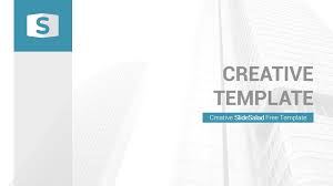 You can also find hundreds of different types of free templates for powerpoint that you can apply to your presentation: Creative Free Download Powerpoint Template Slidesalad