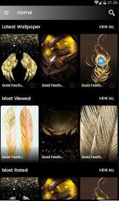 Maybe you would like to learn more about one of these? Gold Feather Wallpaper Hd For Android Apk Download