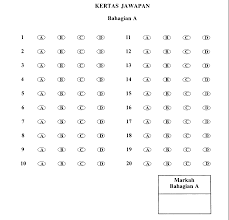 Contoh kertas jawapan objektif 20 soalan. Https Tokburong Files Wordpress Com 2008 07 Buku Teknik Menjawab Soalan1 Pdf