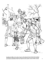 Paul Revere S Ride Coloring Pages Coloring Books People Coloring Pages