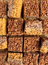 Peanut Butter Cup Pumpkin Rice Crispy Treats Recipe Crispy Treats Homemade Rice Crispy Treats Chocolate Rice Crispy Treats